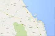 Map Lindisfarne